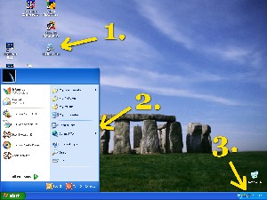 Windows XP internet connection setup